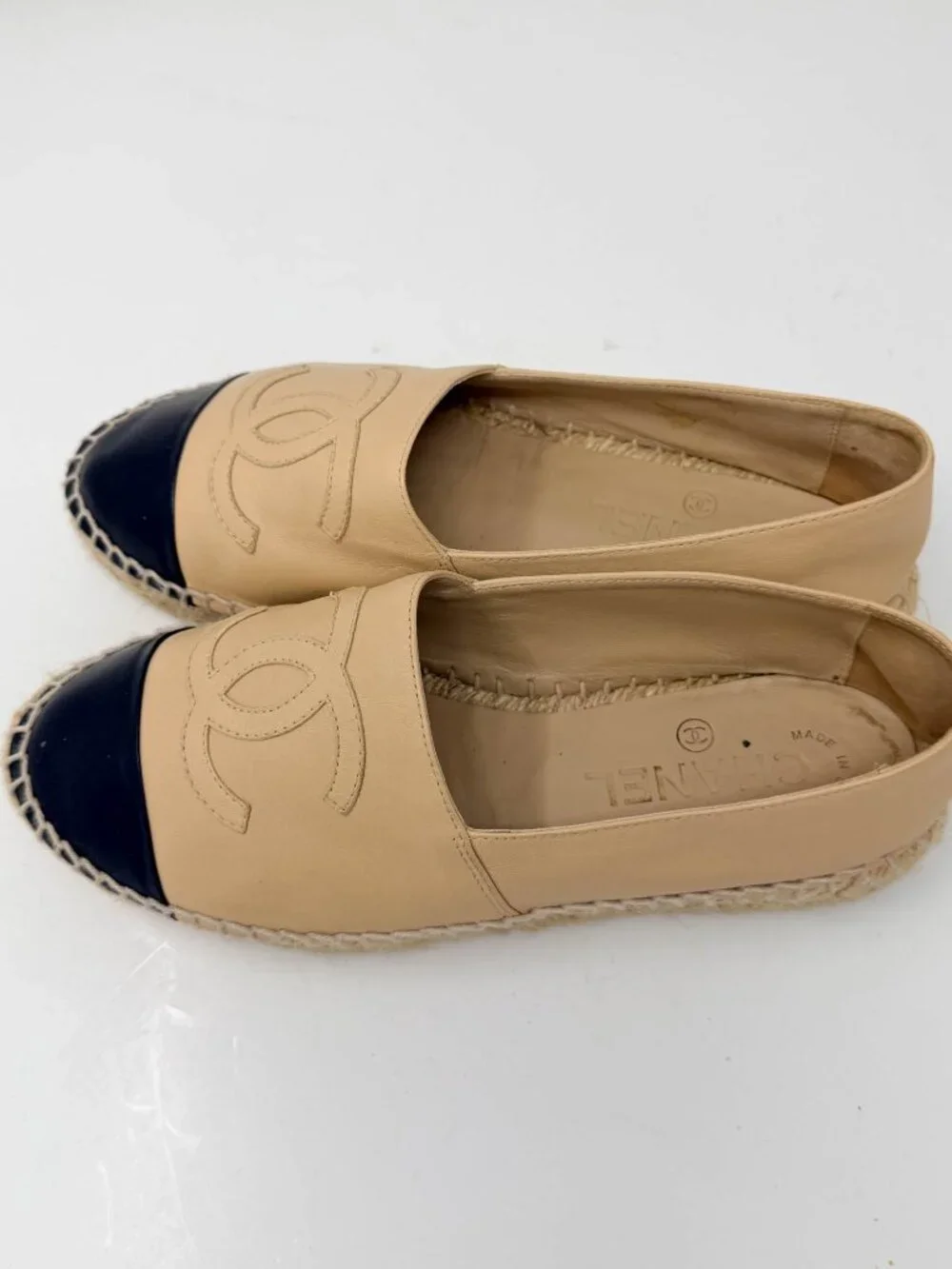 Chanel Lambskin Leather Espadrilles